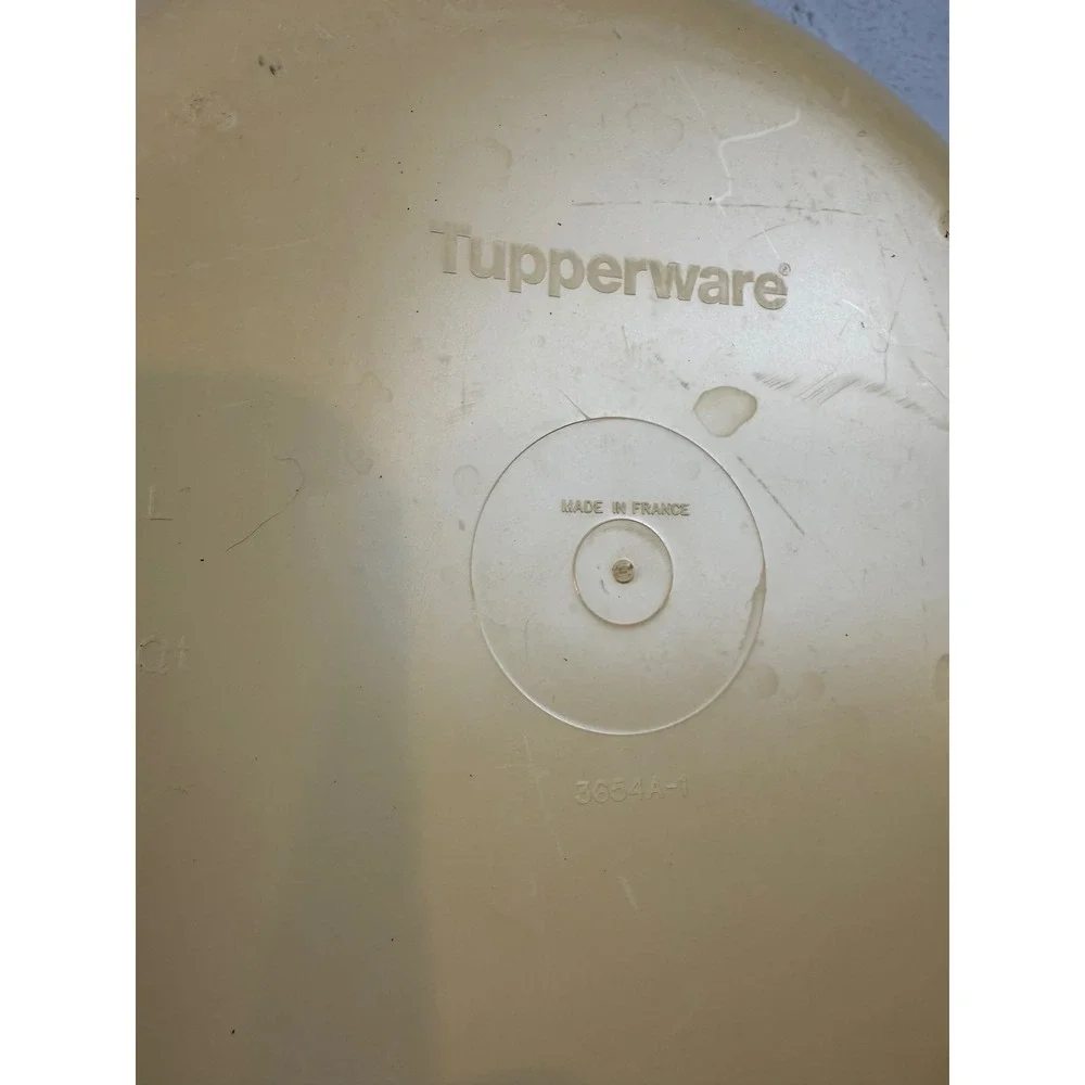 Tupperware Vintage Beige Serving Bowl Set Made in‎ France 36544A-1